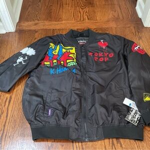 Members ONLY x Keith Harring collab Tokyo Pop
